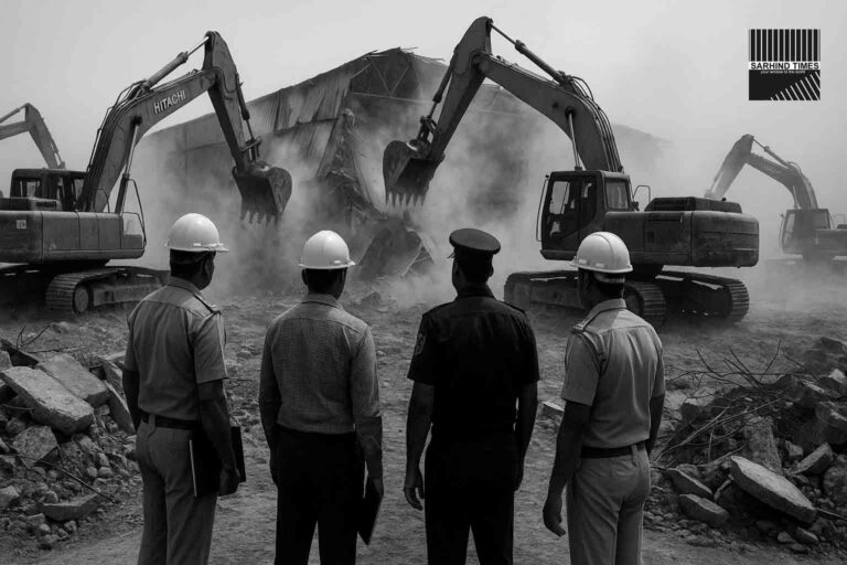 DTCP Launches Major Crackdown on Illegal Warehouses and Colonies in Gurgaon — Bulldozers Roll in Bilaspur and Farrukhnagar