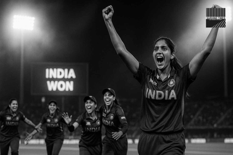 India Women Stun England in World Cup Thriller: A Victory Written in Grit and Grace