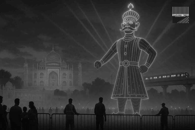 DELHI’S DUSSEHRA GOES HI-TECH: AI THEATRICS, 3D PROJECTIONS, LASER SHOWS—CITY READIES FOR A MEGA RAVAN-DAHAN EVENING