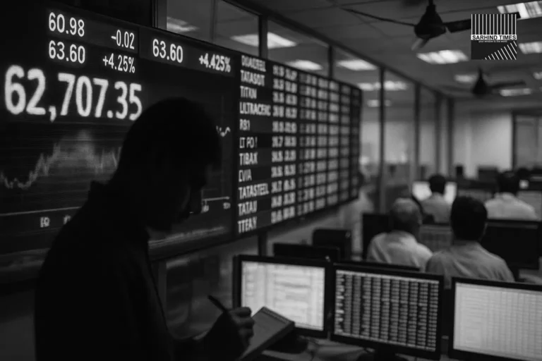 Markets Hold Steady Amid Global Jitters: Sensex Flat, Nifty Above 25,850