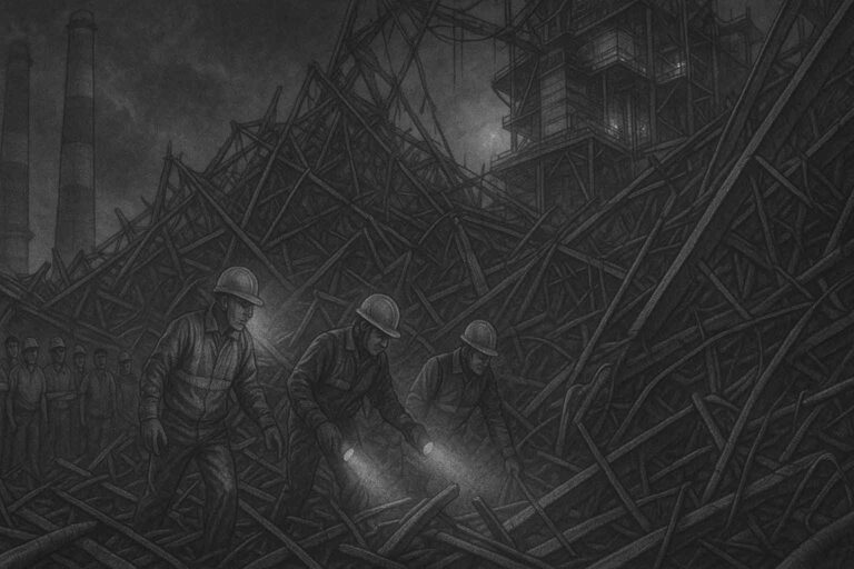 Chennai Power Plant Collapse Kills Nine Migrant Workers, Sparks National Outcry on Safety Standards