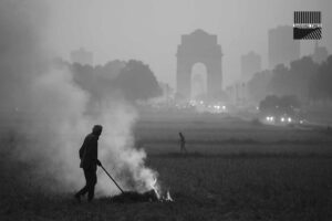 Air in Delhi Turns ‘Poor’ Amid Rising Farm Fires Across Northern States